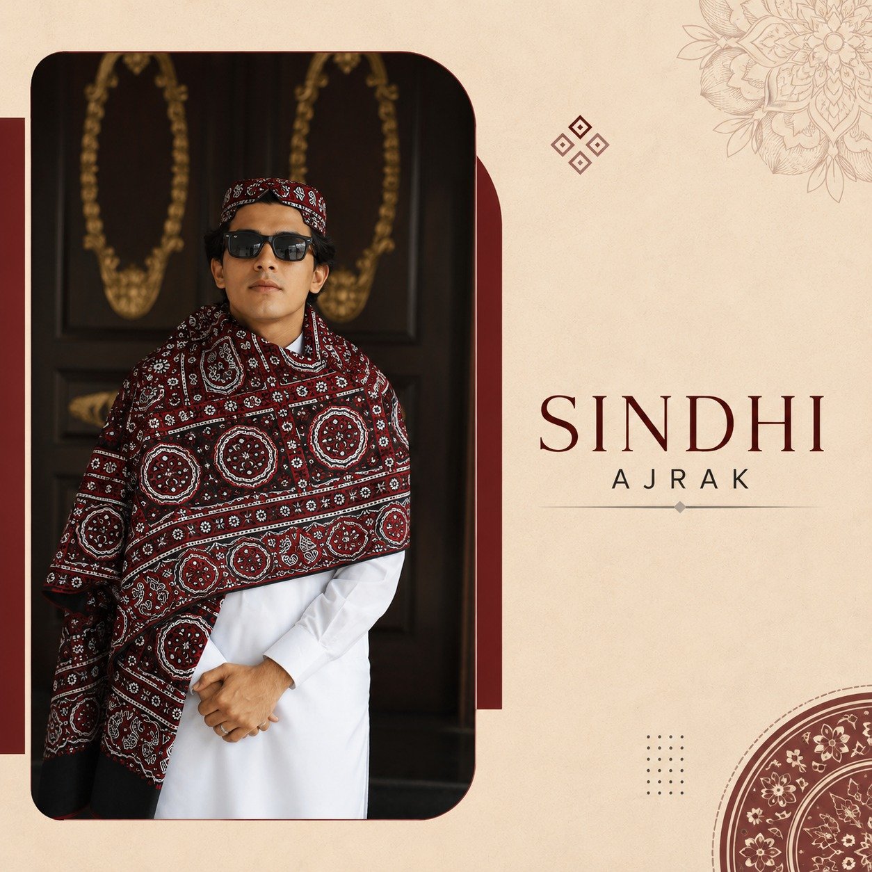 Sindhi Ajrak - Image 6