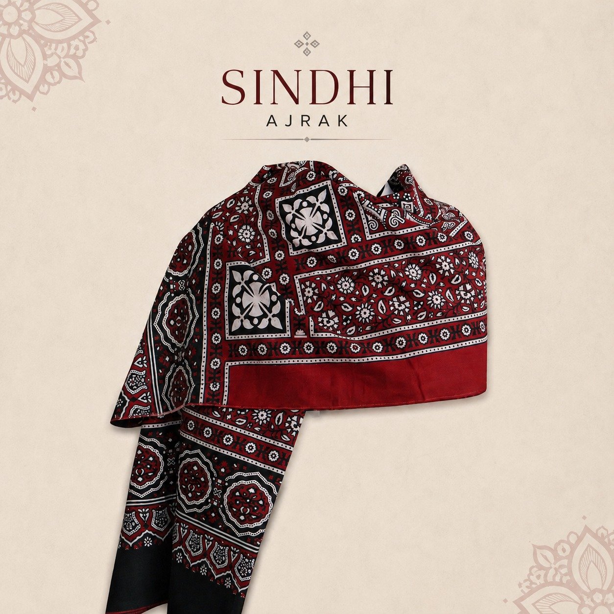 Sindhi Ajrak - Image 7