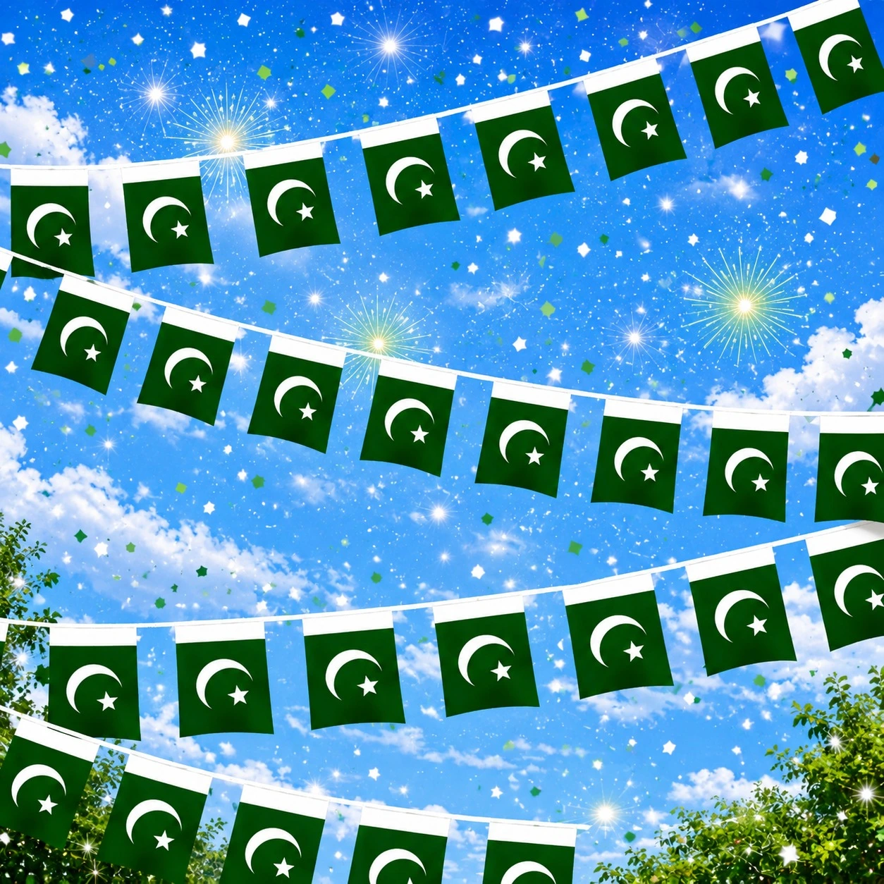 Flags Bunting (Pack of 10) - Image 2