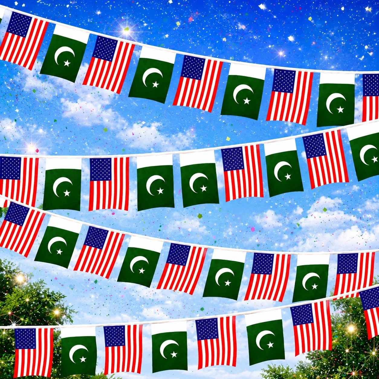 Flags Bunting (Pack of 10) - Image 3