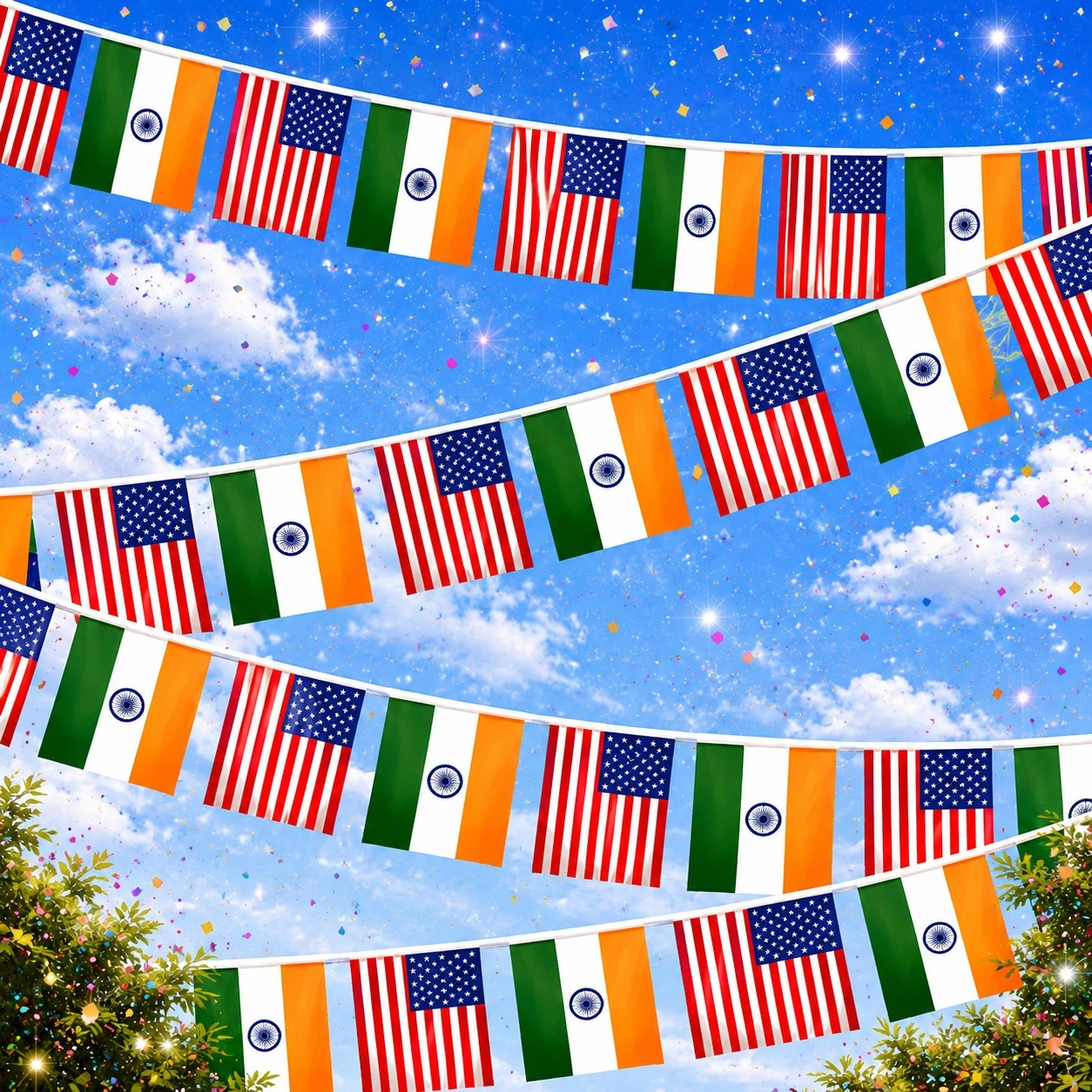 Flags Bunting (Pack of 10) - Image 4